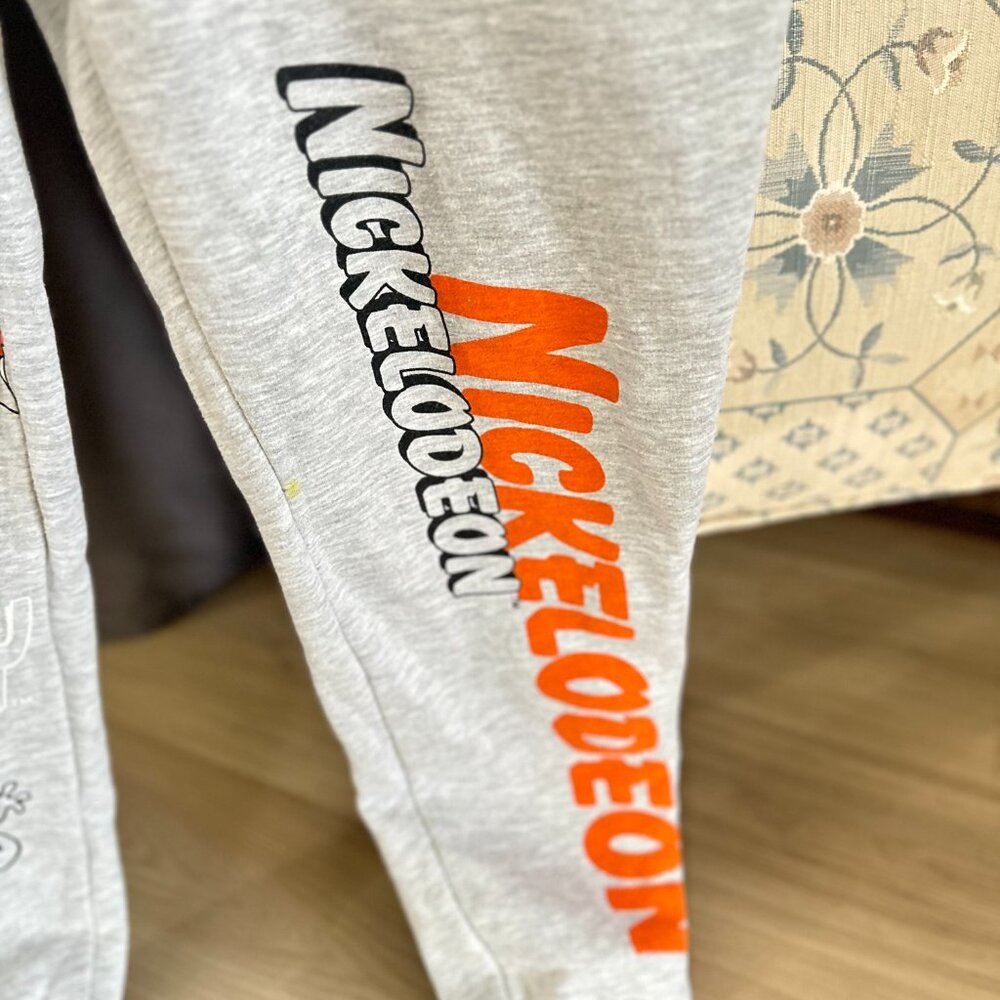 Grey & Orange SUPER CUTE TRENDY, STYLISH, Girls/Young Adult Grey Sweatpants!